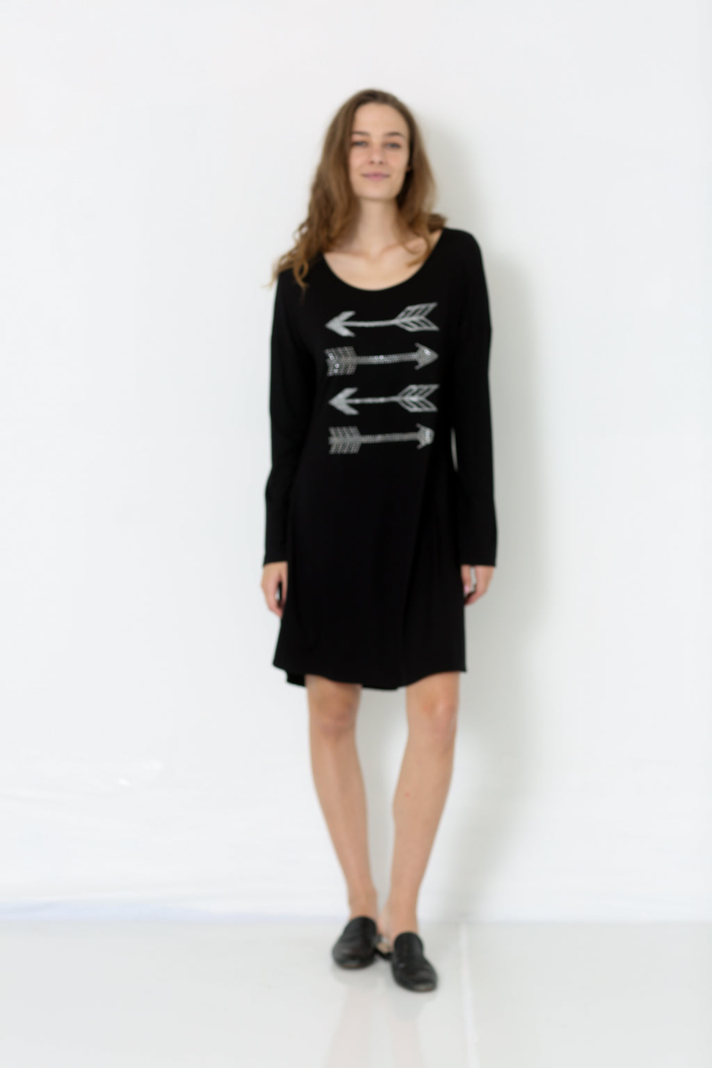LS HOTFIX HILO RS ALINE DRESS W/PKTS - D2647-J293