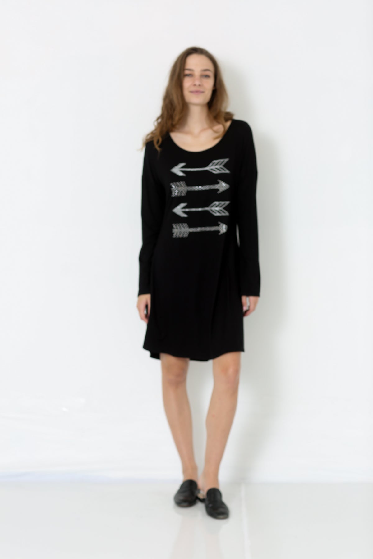 LS HOTFIX HILO RS ALINE DRESS W/PKTS - D2647-J293