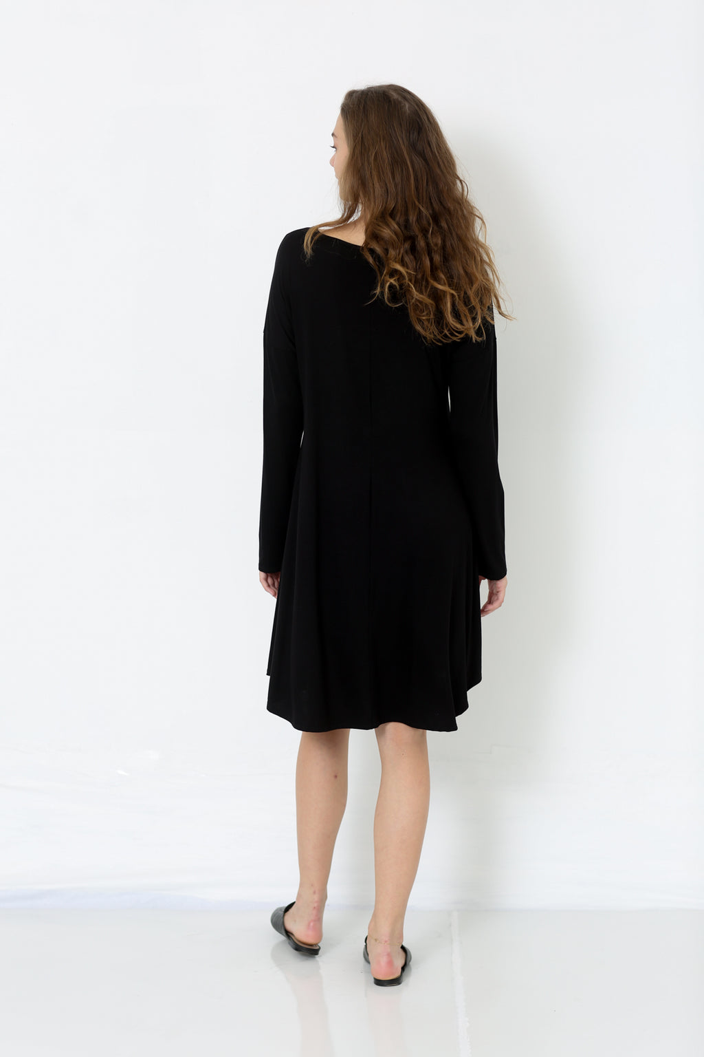 LS HOTFIX HILO RS ALINE DRESS W/PKTS - D2647-J293