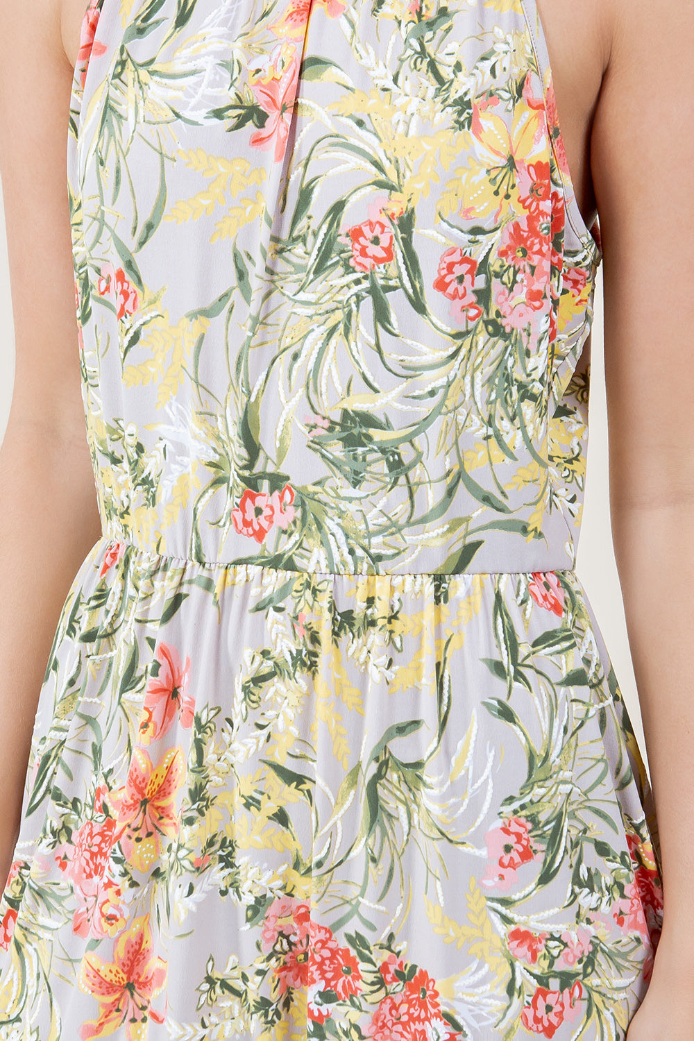 S/LESS GODESS MIDI HALTER DRESS - D3184-91843-7