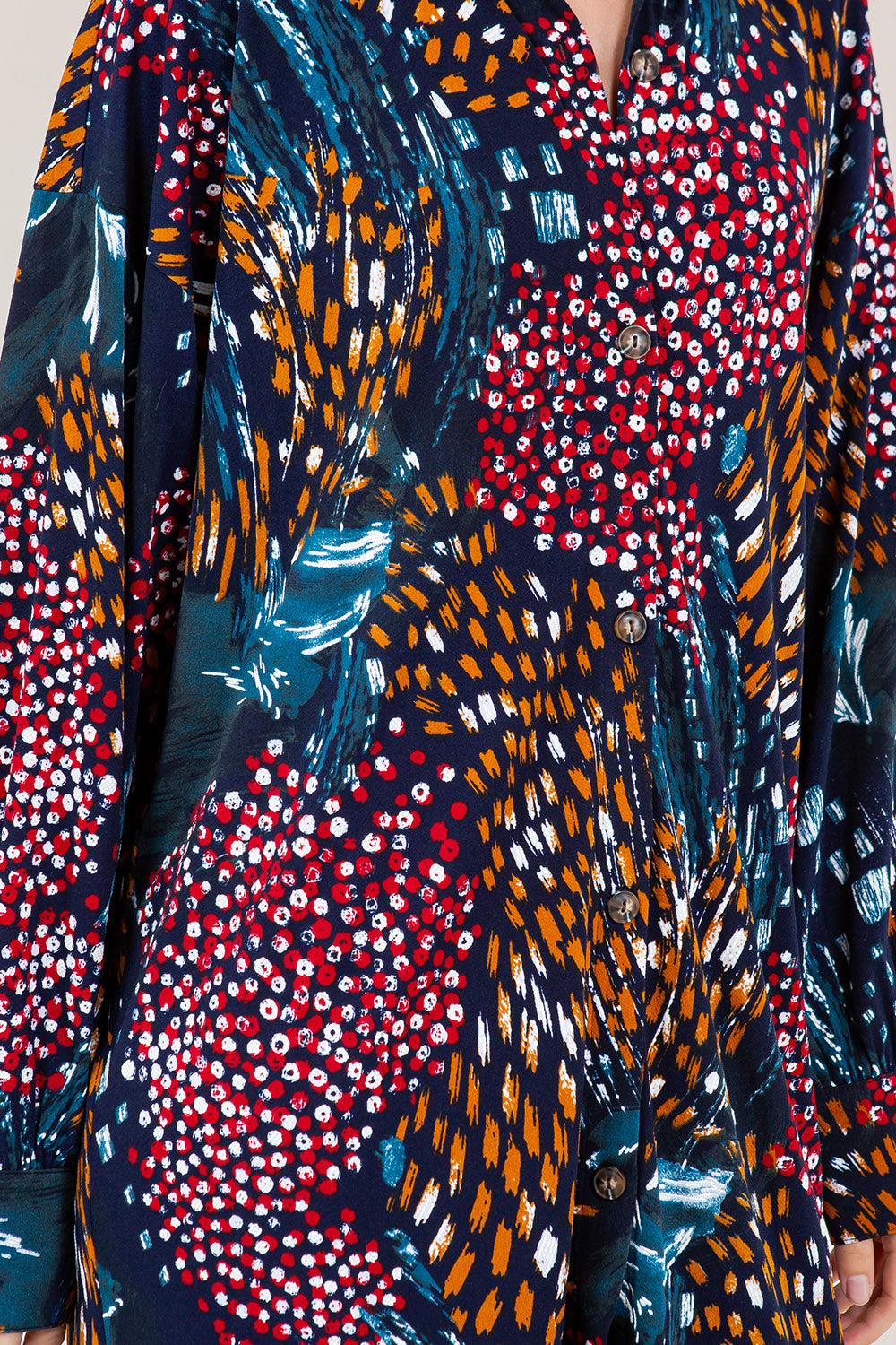 LS DROP SHOULDER SHIRT DRESS - D3468-A4115-6-MSCRP