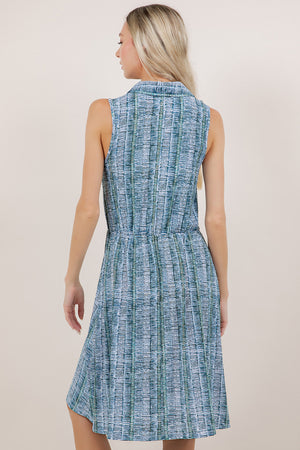 S/LESS SAFARI SHIRT DRESS D3536-SL-A57782