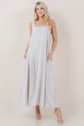 S/LESS SQUARE NECK GODET ALINE MIDI DRESS - D3714-KYZFT-0993