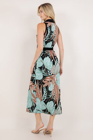 S/LESS COLLARED GODDESS MAXI DRESS D3843-17846