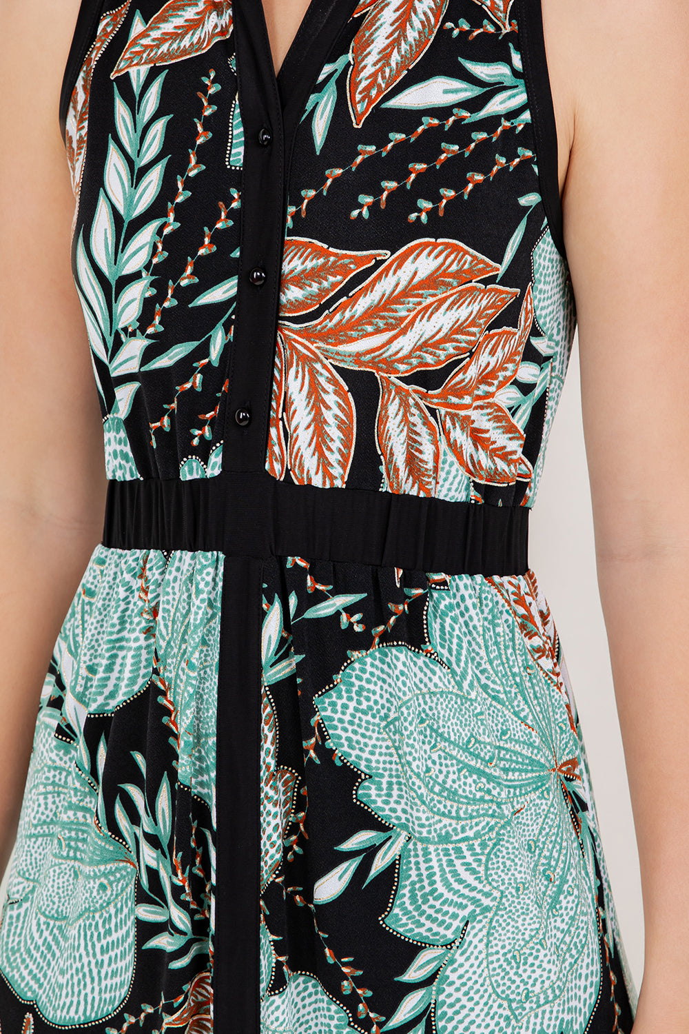 S/LESS COLLARED GODDESS MAXI DRESS D3843-17846