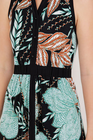S/LESS COLLARED GODDESS MAXI DRESS D3843-17846
