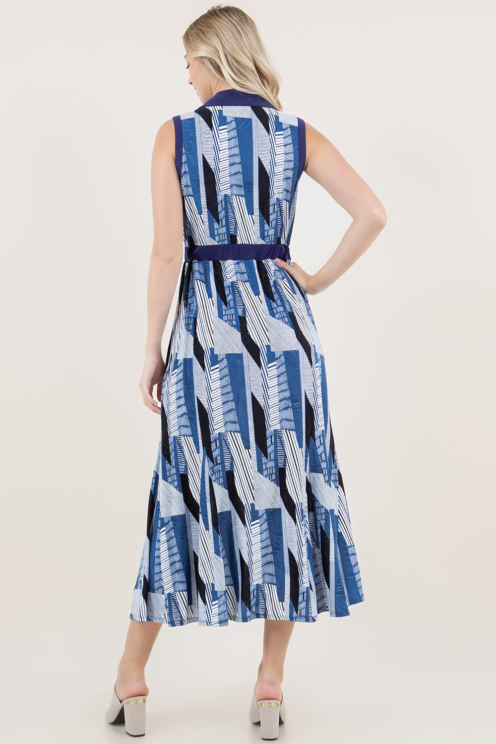 S/LESS ACCENTED MAXI SHIRT DRESS