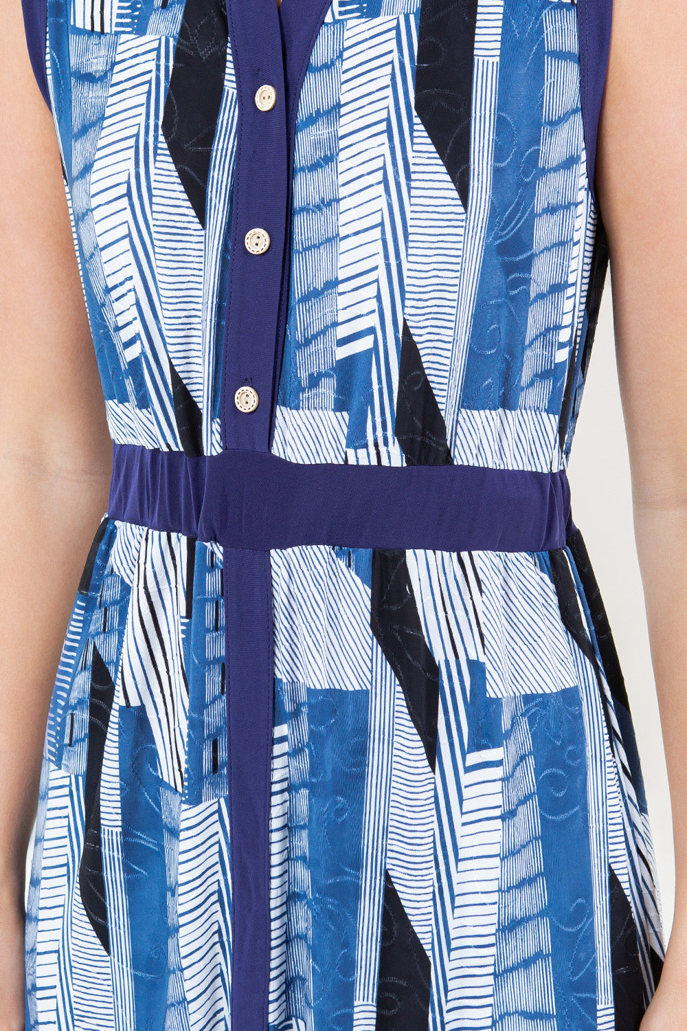 S/LESS ACCENTED MAXI SHIRT DRESS
