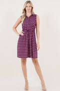 S/LESS CAMP SHIRT DRESS