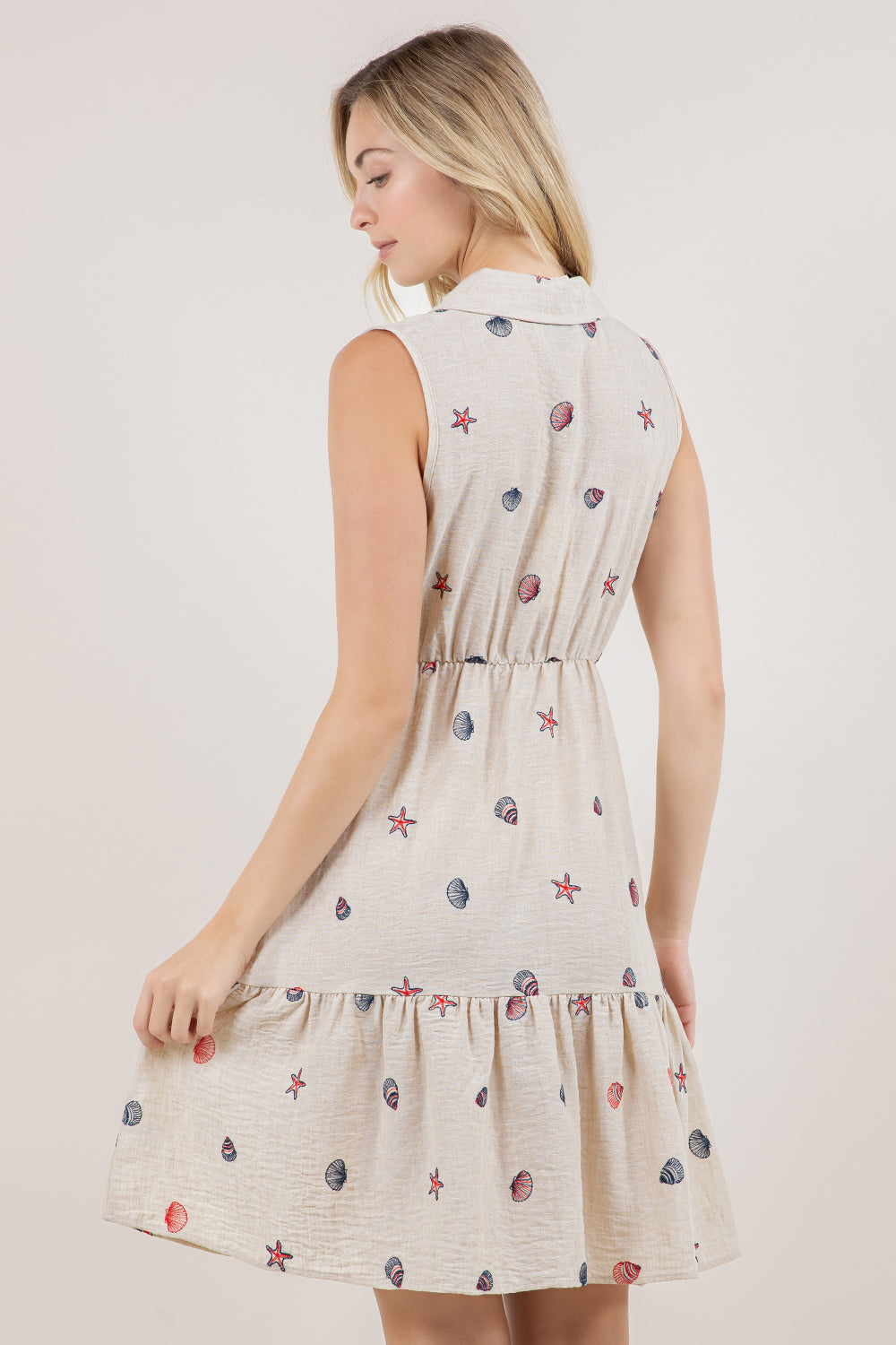 S/LESS V NECK HALTER DRESS D3885-24110162