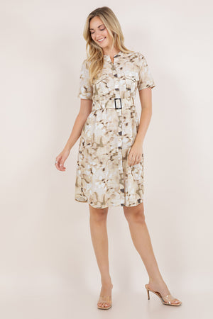 S/SLV UTILITY DRESS D3883-2209162