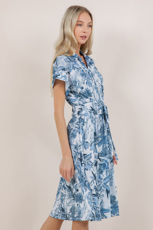 S/SLV DOLMAN SHIRT DRESS D3991-8315