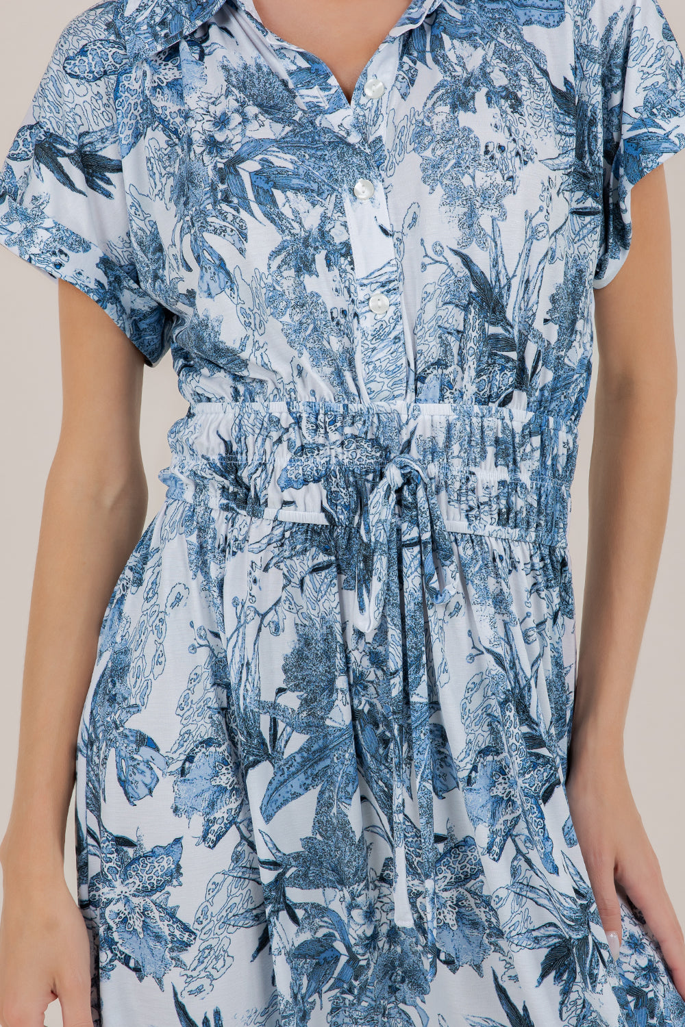 S/SLV DOLMAN SHIRT DRESS D3991-8315