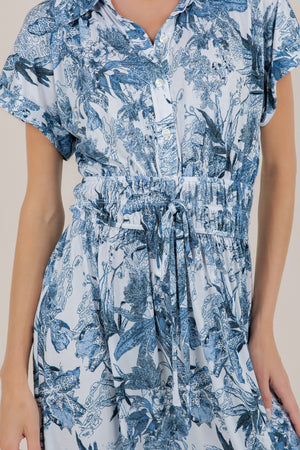 S/SLV DOLMAN SHIRT DRESS D3991-8315