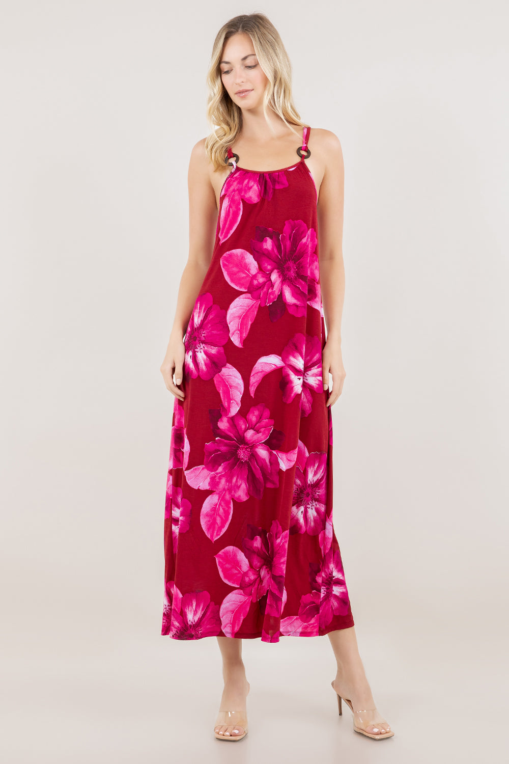 S/LESS SHIFT MAXI DRESS D3997-1905