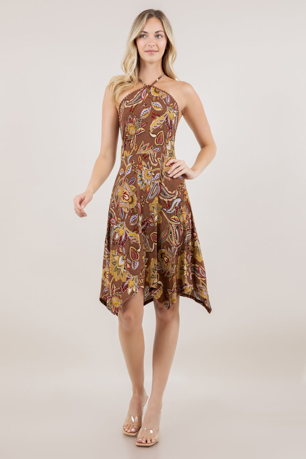 S/LESS SHARKBITE HALTER DRESS D3998-8592