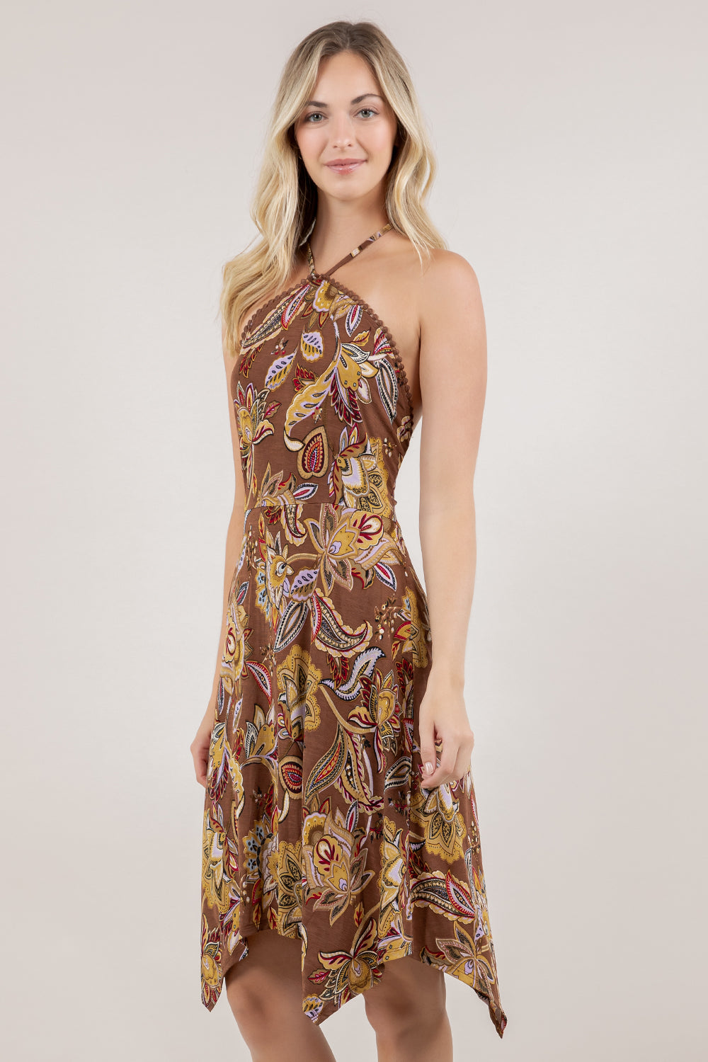 S/LESS SHARKBITE HALTER DRESS D3998-8592