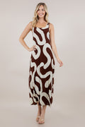 S/LESS SQUARE NECK MAXI DRESS D4000-1993