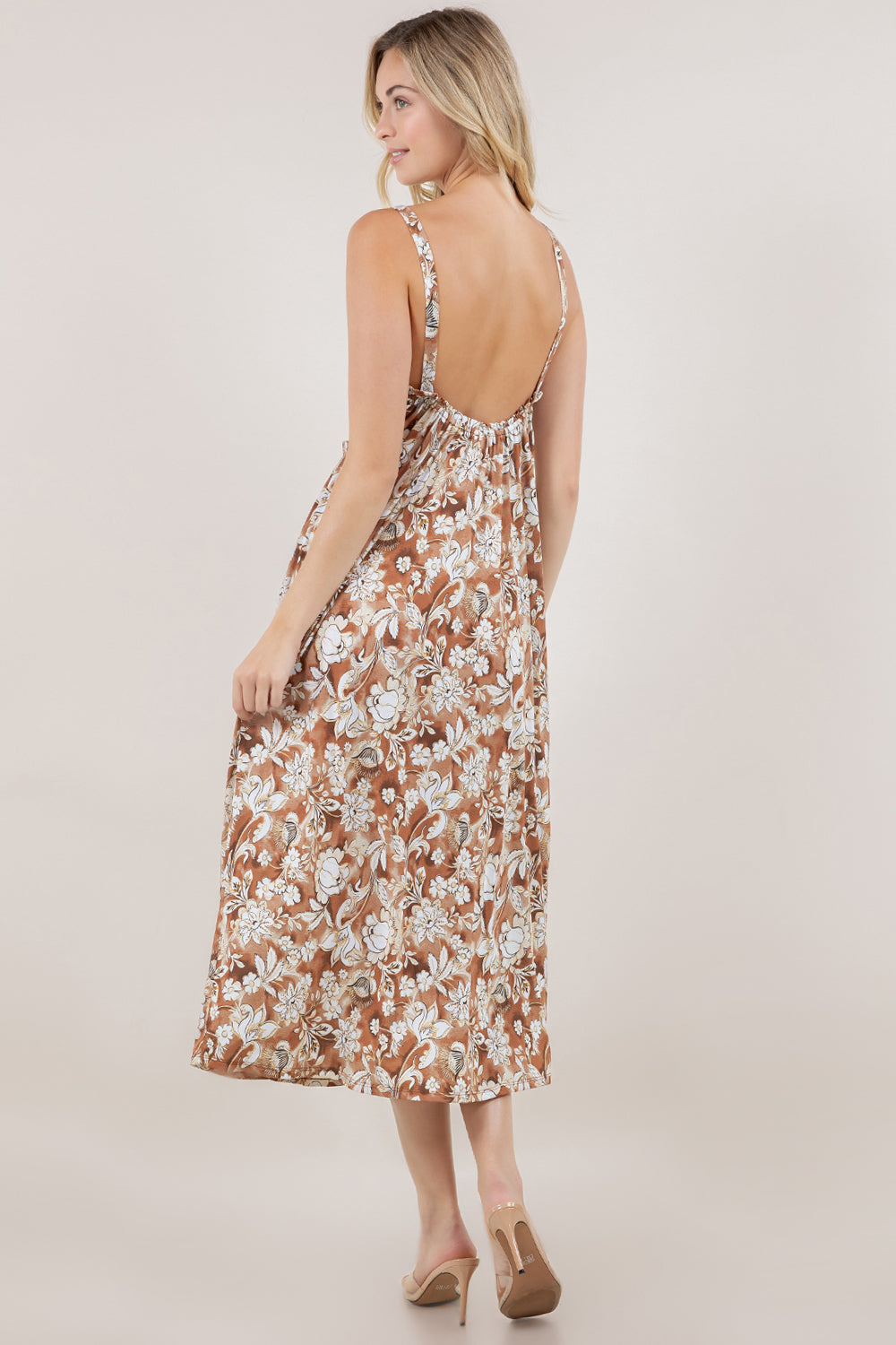 S/LESS V NECK MAXI DRESS D4007-2506021