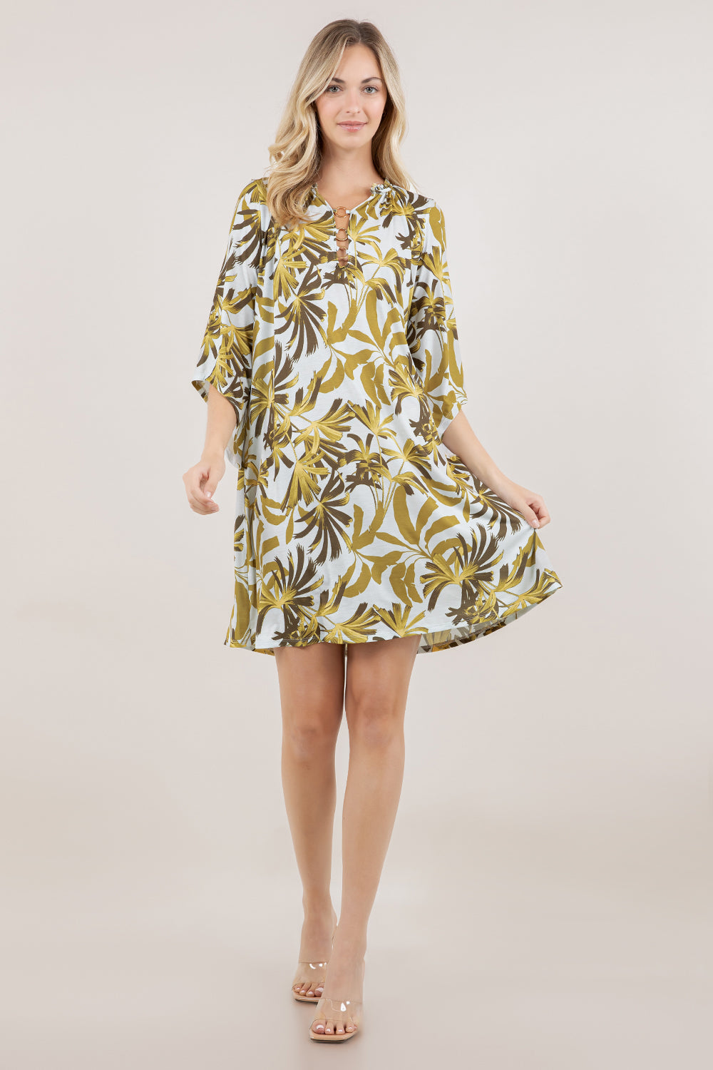 ELB/SLV O-RING SHIFT DRESS D4012-2508039