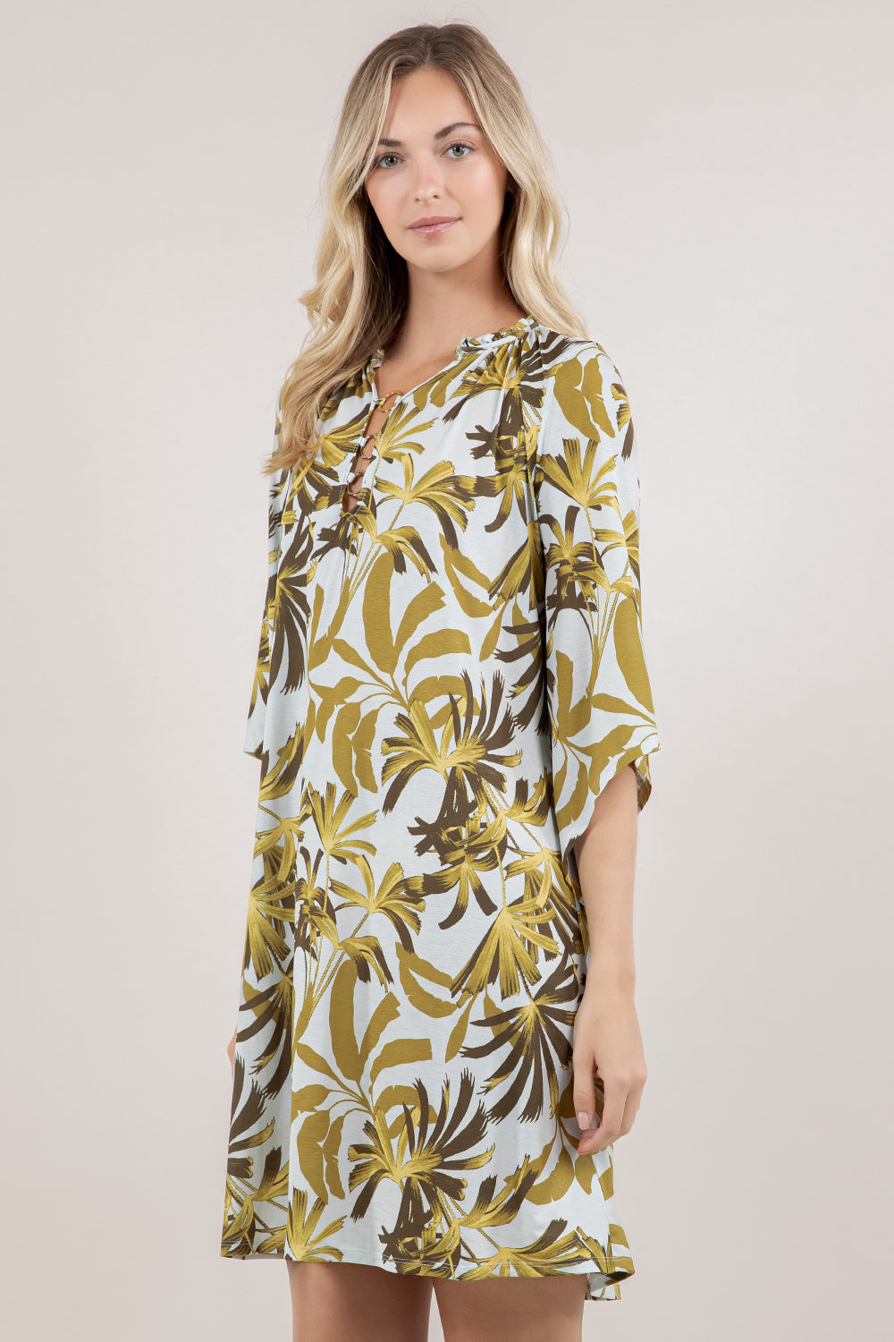 ELB/SLV O-RING SHIFT DRESS D4012-2508039