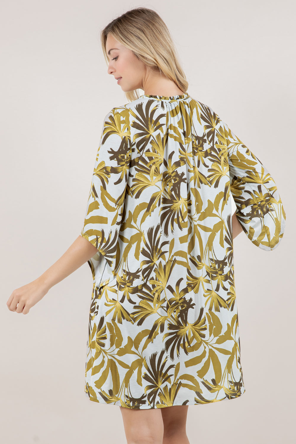 ELB/SLV O-RING SHIFT DRESS D4012-2508039