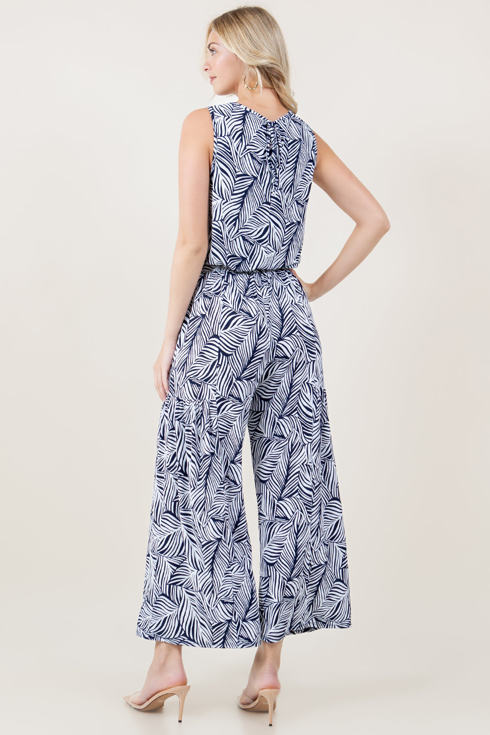 S/LESS CIG POCKET WIDE LEG JUMPSUIT - JS2014-A8692
