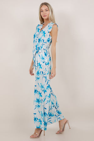 S/LESS RUFFLE SURPLICE JUMPSUIT JS2017-2504056