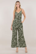 S/LESS V NECK BELTED JUMPSUIT JS2020-2412017