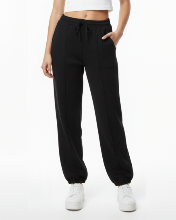 Fleece Barrel Joggers
