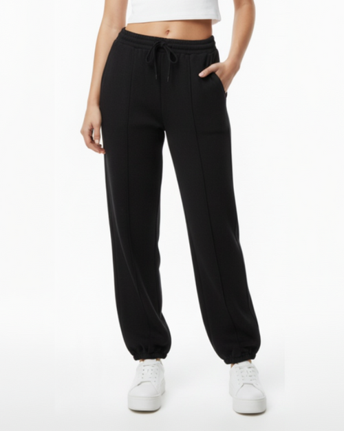 Fleece Barrel Joggers