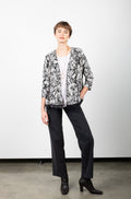 OPEN 3/4 SLEEVE CARDIGAN - T10549-84246