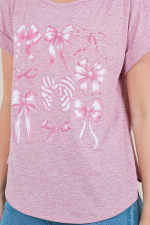 ROLLED TAB SLEEVE SCOOP NECK TOP - T10945-G0596