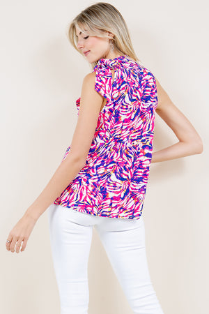 SL HALTER SIDE TIE TOP - T11279-A2402-7