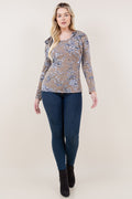 LS BOW TIE FITTED TOP - T11646-4024-7