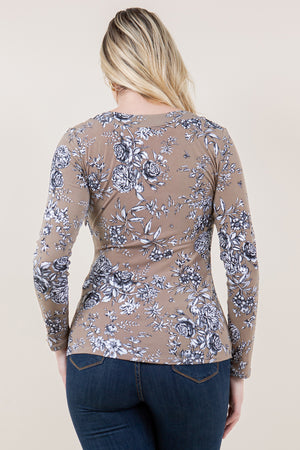 LS BOW TIE FITTED TOP - T11646-4024-7