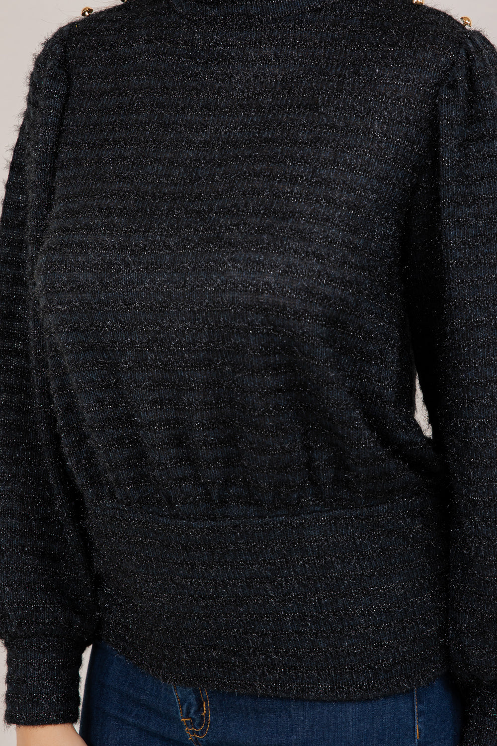L/SLV MOCK NECK TOP T11647-2-0716