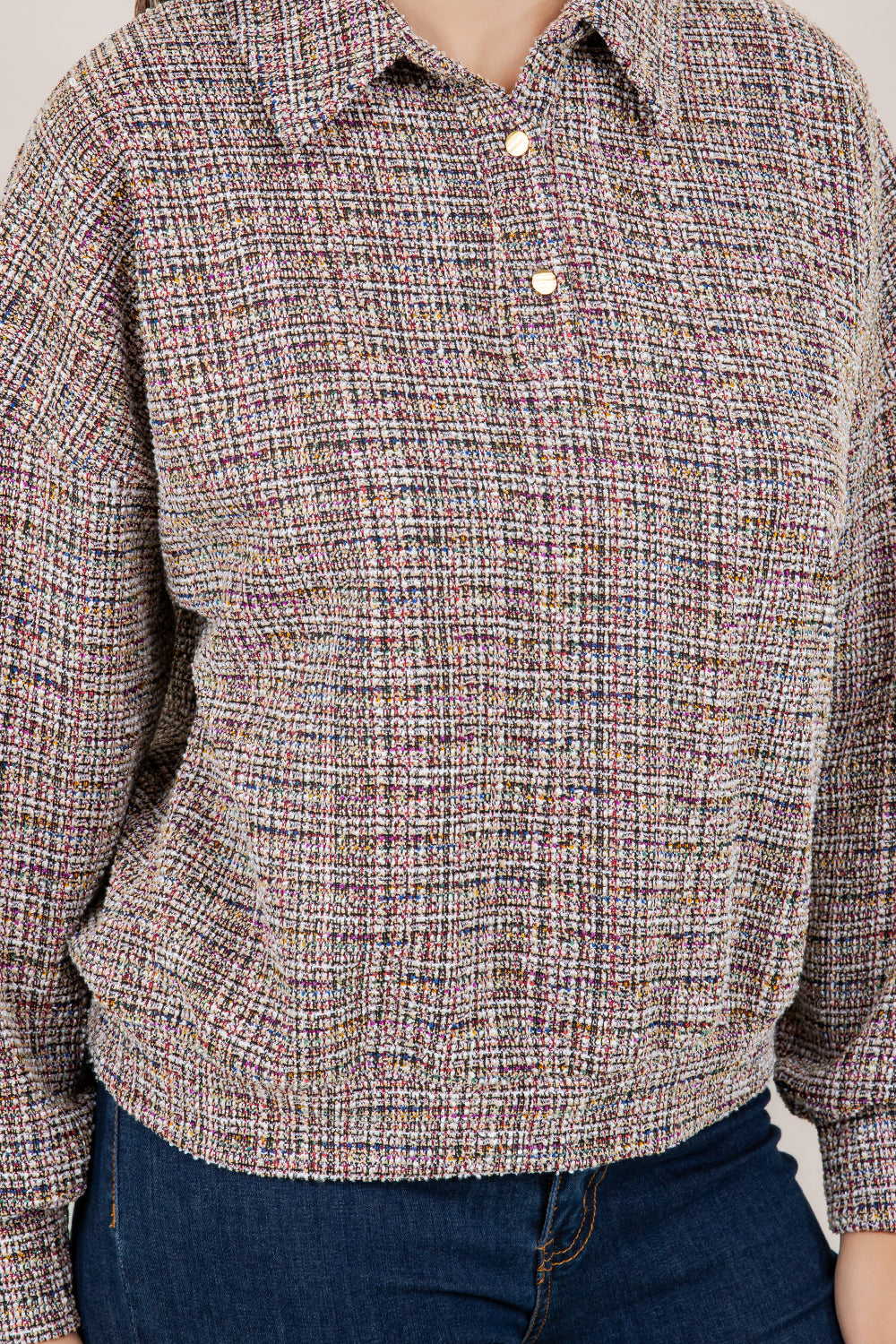 L/SLV HENLEY PULLOVER T11681-0294