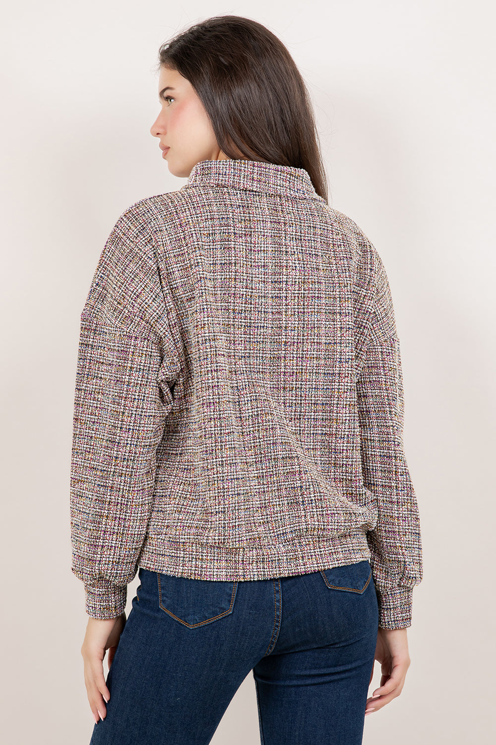 L/SLV HENLEY PULLOVER T11681-0294