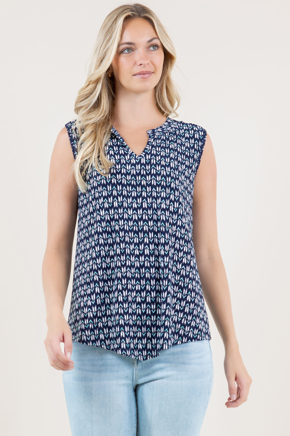 S/LESS NOTCH NECK POPOVER