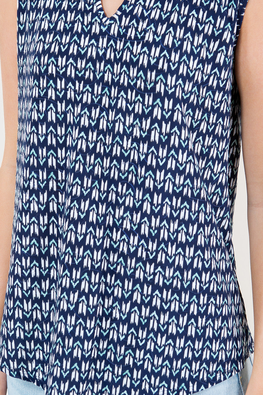 S/LESS NOTCH NECK POPOVER