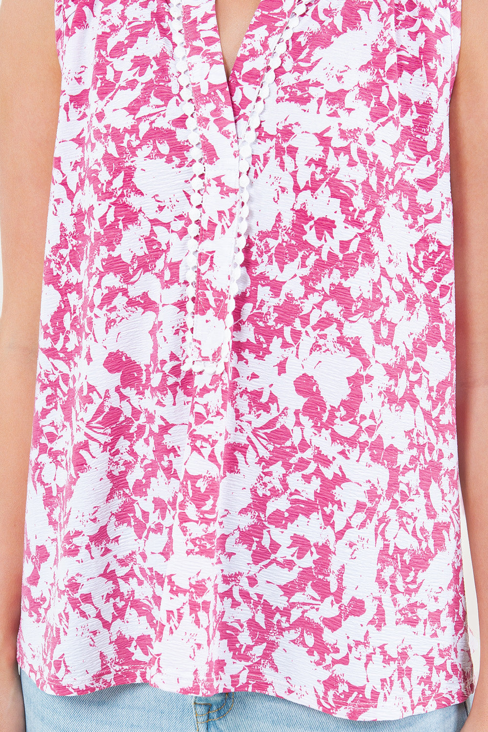 S/LESS POM POM PLACKET POPOVER
