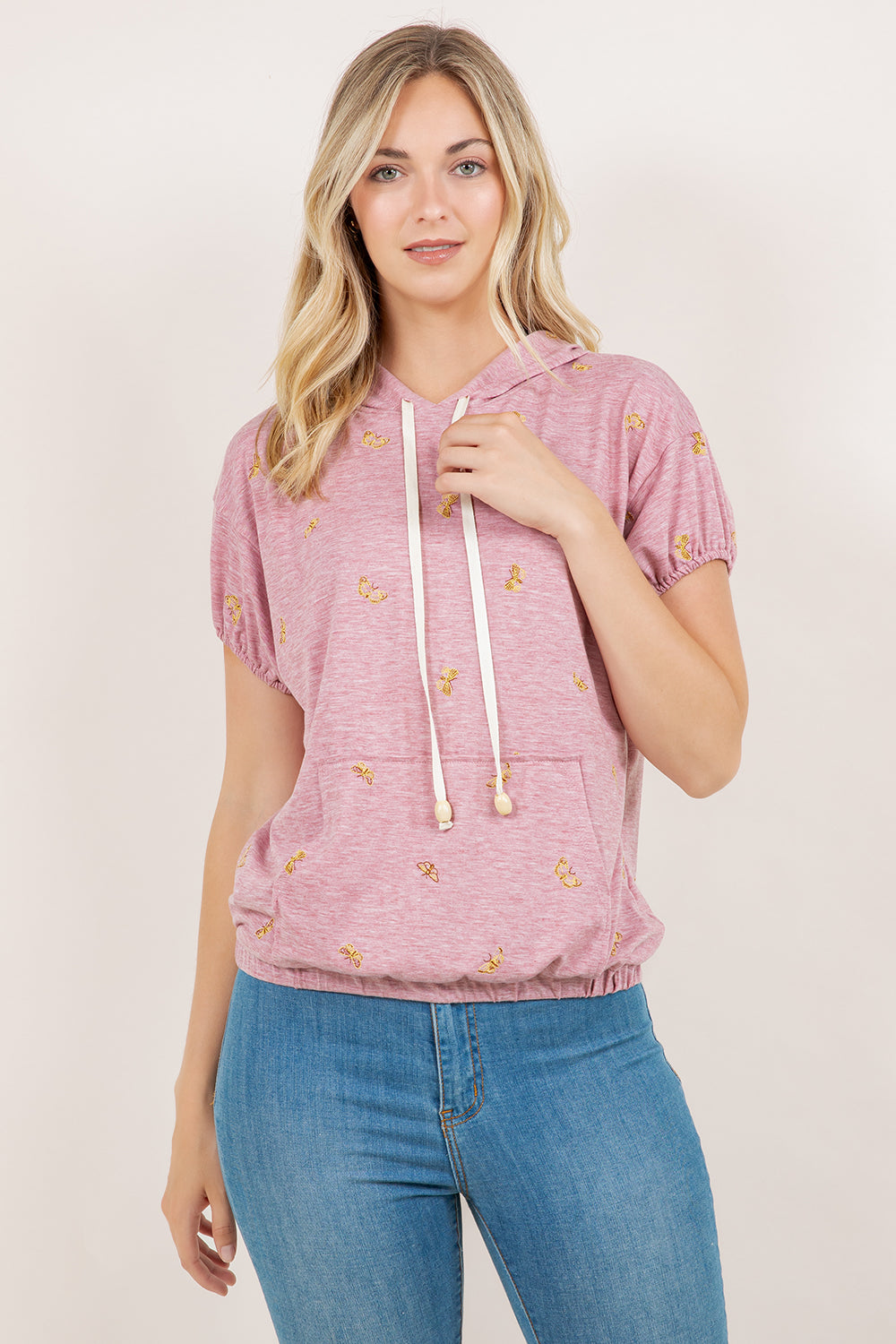 S/SLV BUBBLE KANGA HOODIE T12584-0918