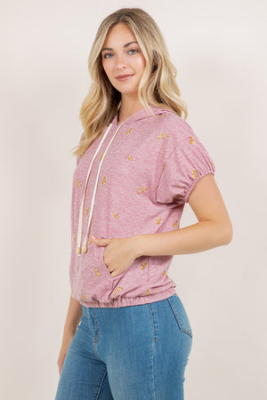 S/SLV BUBBLE KANGA HOODIE T12584-0918