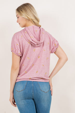S/SLV BUBBLE KANGA HOODIE T12584-0918