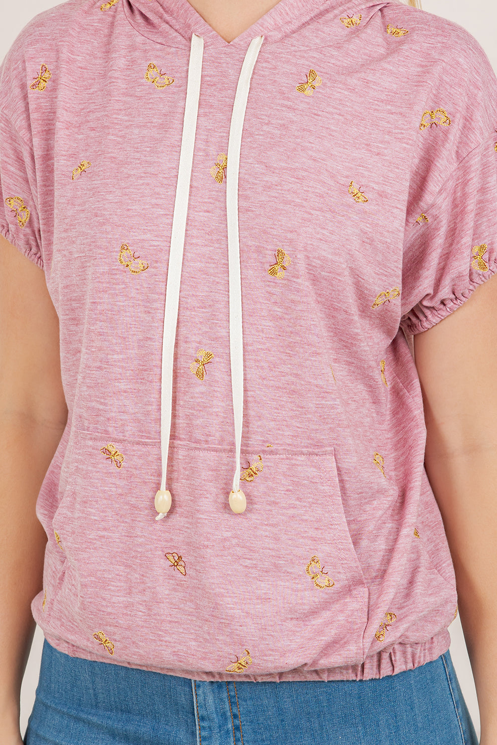 S/SLV BUBBLE KANGA HOODIE T12584-0918