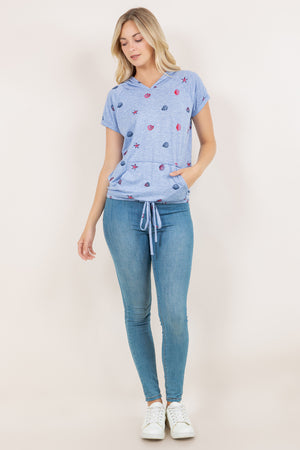 S/SLV RAGLAN KANGA HOODIE T12585-KL2400162