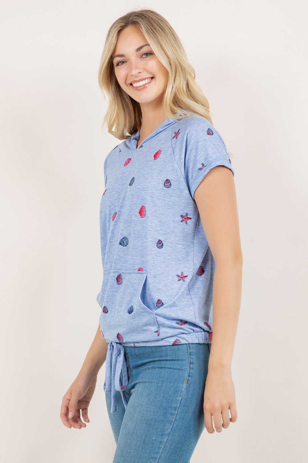 S/SLV RAGLAN KANGA HOODIE T12585-KL2400162