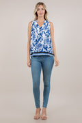 S/LESS V NECK PLEATED TOP T12747-787011