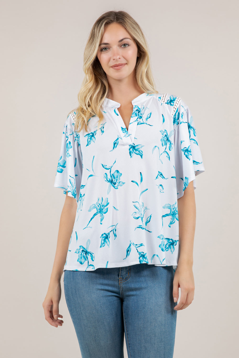 S/SLV RAGLAN SWING TOP T12769-2504067